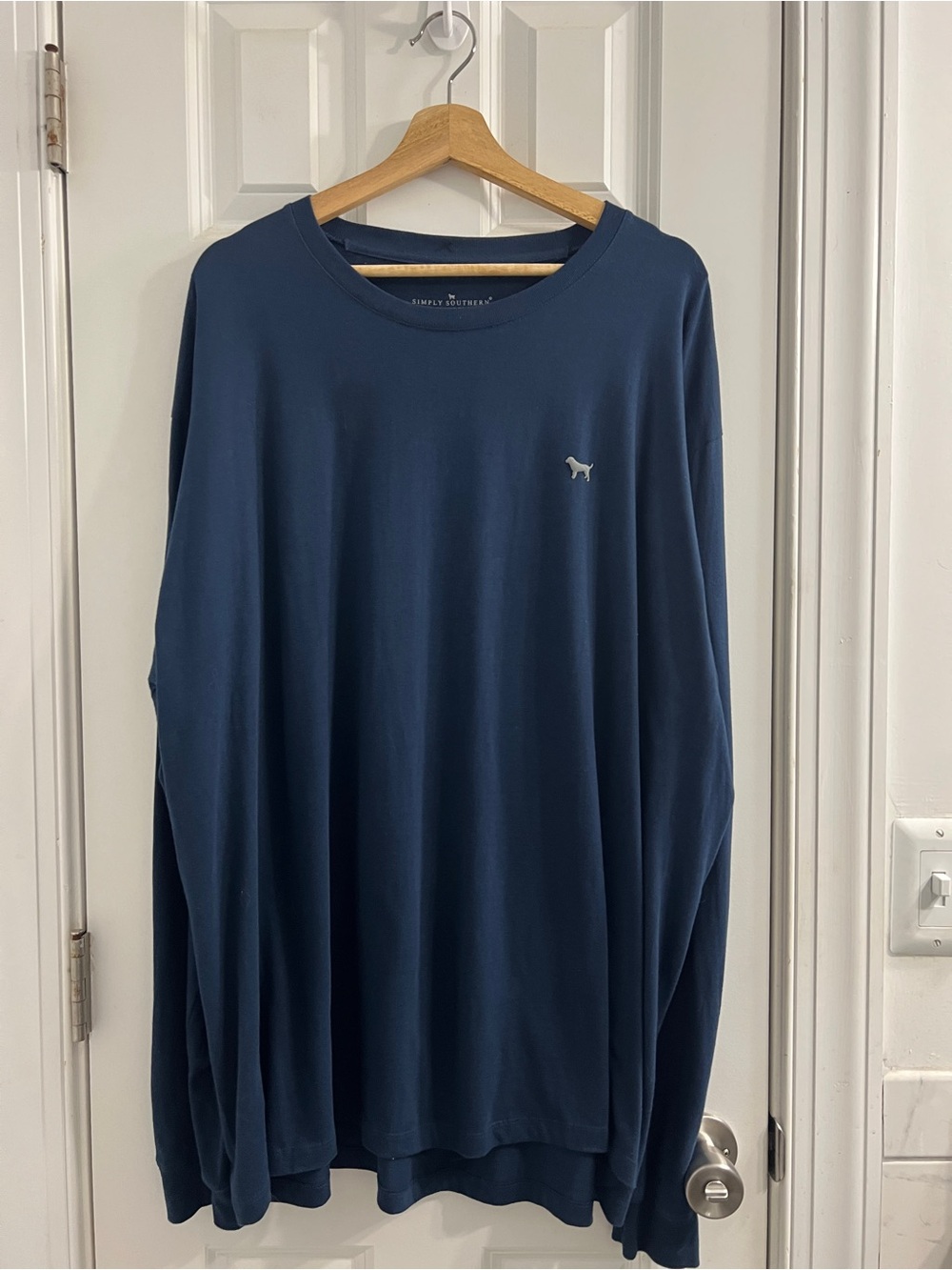 Simply Southern Navy Long-Sleeve 'Old Fashion' Graphic Tee-XXL - Picture 2 of 9